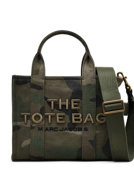 Affordable Small Jacquard Camo Marc The bag Jacobs Tote Women 0806